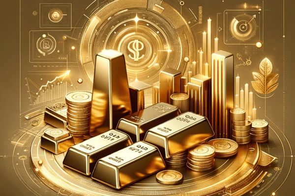 هبوط سعر اوقية الذهب إلى 4445.51 دولار