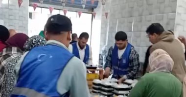 30 ألف وجبة ومائدة رمضانية بحضور 1500 صائم ضمن حياة كريمة بكفر الشيخ