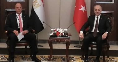 رئيس النواب يلتقى نظيره التركى ويدعو لزيادة الاستثمارات التركية فى السوق المحلى