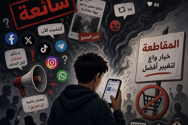 تداول الشائعات غير المثبتة عن المنتجات أو المنشآت ينعكس على ثقة المستهلكين
