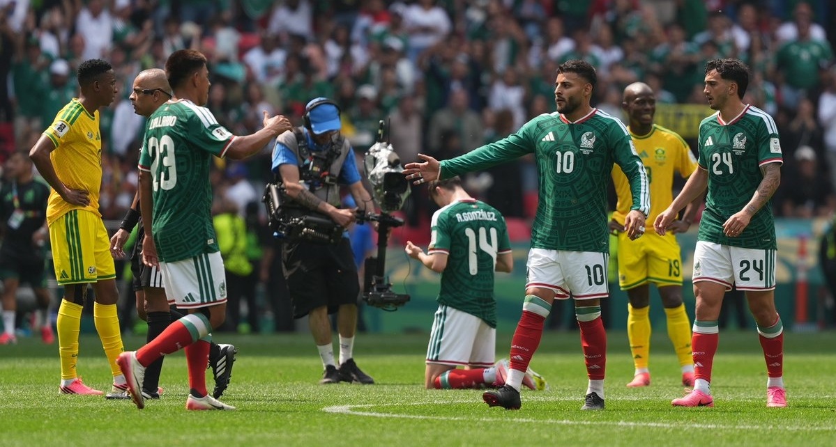 افتتاحية كأس العالم.. المكسيك تفوز على جنوب إفريقيا في مباراة شهدت 3 حالات طرد