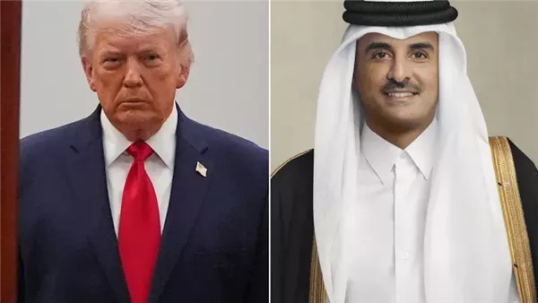 أمير قطر وترامب يبحثان تثبيت الهدنة مع إيران وخفض التصعيد بالمنطقة