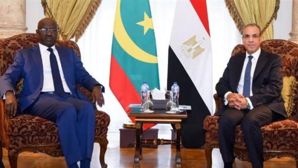 وزير الخارجية يتسلم رسالة خطية موجهة إلى الرئيس السيسى من نظيره الموريتانى