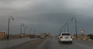 أمطار خفيفة على شمال سيناء واستعدادات مكثفة لمتابعة الحالة الجوية