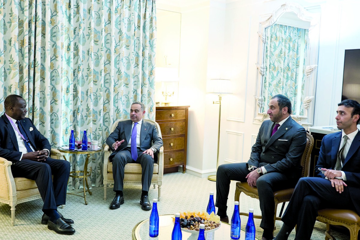 ‫ على هامش مؤتمر معهد ميلكن 2026.. الكواري يناقش التحديات الدولية مع القيادات الاقتصادية والمالية العالمية