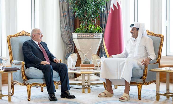 قطر وعُمان تؤكدان ضرورة ضبط النفس وتغليب الحلول الدبلوماسية