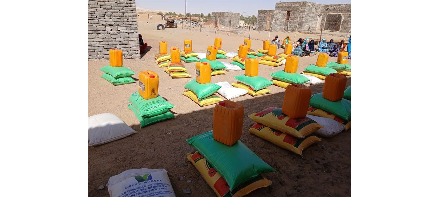 مفوضية الأمن الغذائي تطلق توزيعات غذائية مجانية في تيشيت