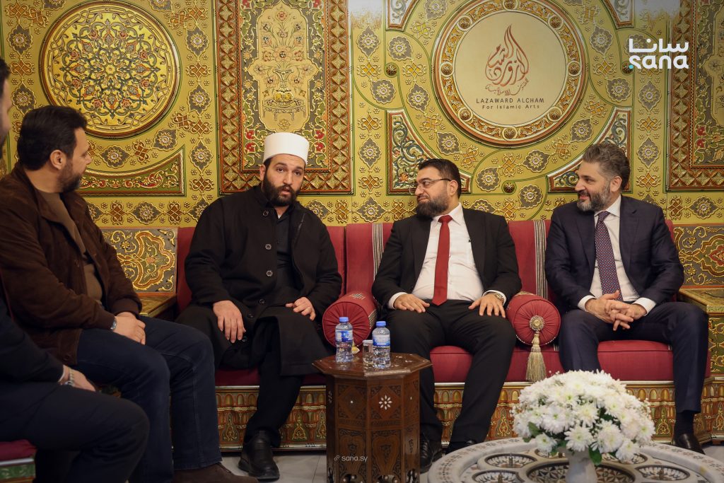 الشيخ ليث البلعوس لـ سانا: معرض دمشق للكتاب انطلاقة نحو سوريا المتجددة وبناء وعي الأجيال