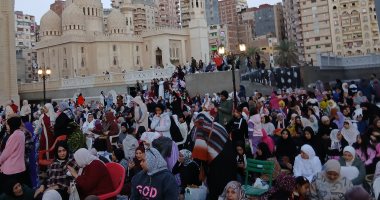 تكبيرات العيد من مسجد المرسي أبو العباس بالإسكندرية