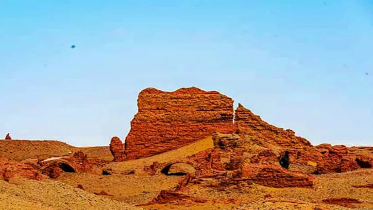 أسرار المدينة التي حرسها أبو الهول الثعباني فى واحات الوادي الجديد