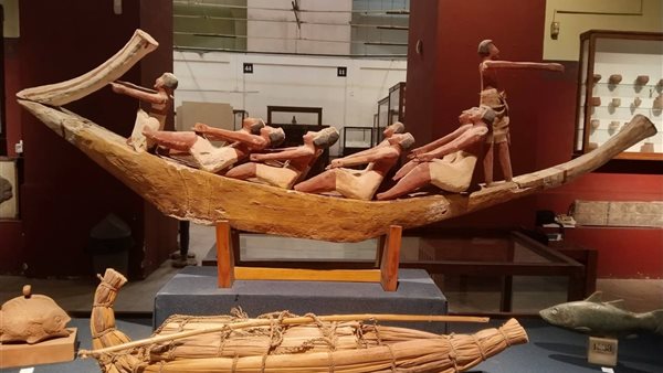 أسرار الملاحة النيلية القديمة في معرض أثري مؤقت بالمتحف المصري بالتحرير