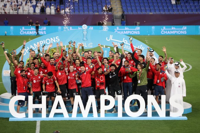 ‫ استعاد الألقاب بحصده كأس QSL على حساب معيذر بهدفين .. الريـــان