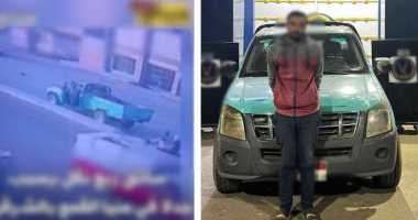 لعبة «الموت» فى منيا القمح.. سقوط السائق المتهور «نهر الطريق» بالشرقية