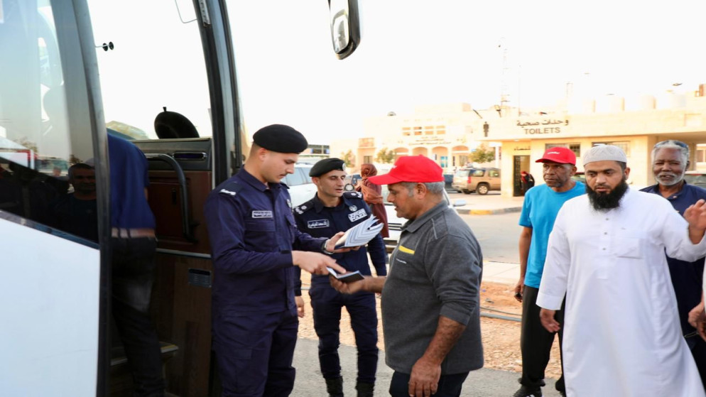 الأمن العام: مركز حدود العمري شهد حركة نشطة لحجاج بيت الله الحرام