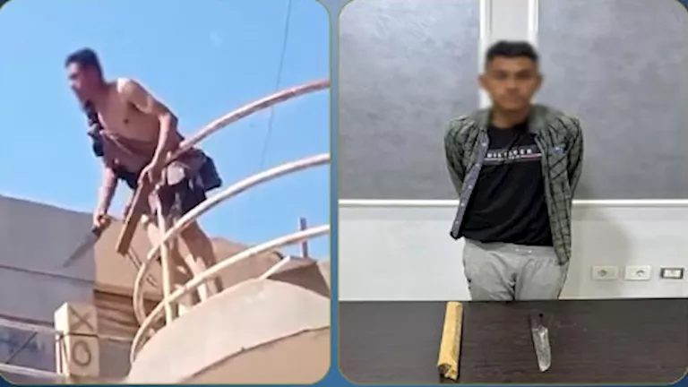 "سلاح أبيض وعصا في الشارع".. ضبط عاطل اعتدى على صاحب محل بالشرقية