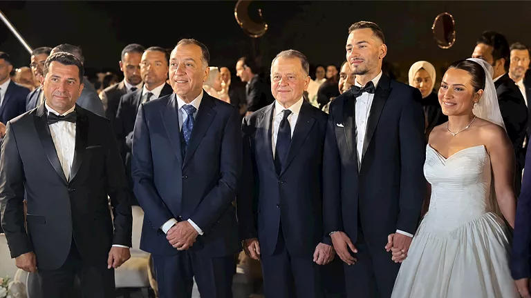 10 صور من حفل نجل وزير الشباب والرياضة السابق