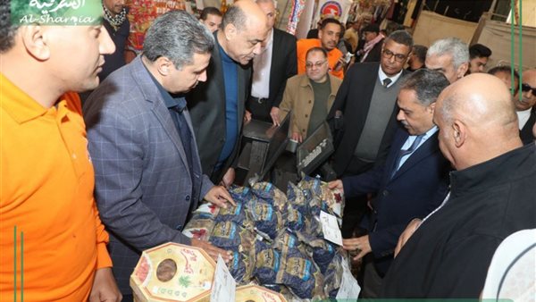 محافظ الشرقية يفتتح معرض مكافحة الغلاء بمدينة العاشر من رمضان