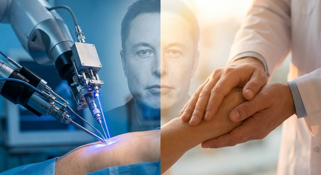 الطب بين «مهنة إنسانية» وروبوتات جراحية.. هل علّق إيلون ماسك الجرس؟