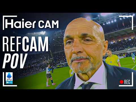 HAIER CAM | REF CAM POV: You Are The Referee in Atalanta-Juventus