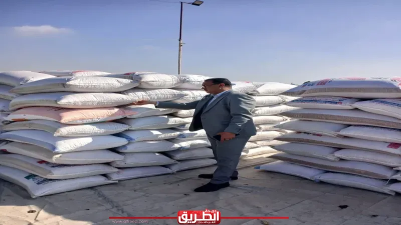 توريد 2354 طن قمح لشون وصوامع البحيرة