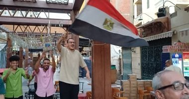 فرحة عارمة فى أسوان بعد فوز مصر على نيوزيلندا