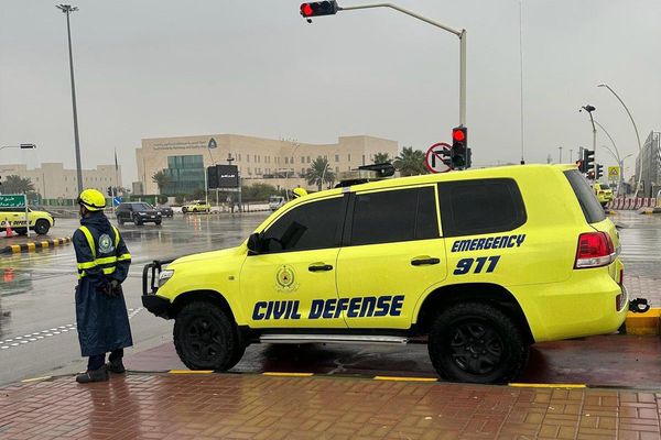 الدفاع المدني: أمطار رعدية على مناطق المملكة
