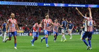 أتلتيكو مدريد ضد أرسنال.. ألفاريز يتعادل للروخي بلانكوس في الدقيقة 56
