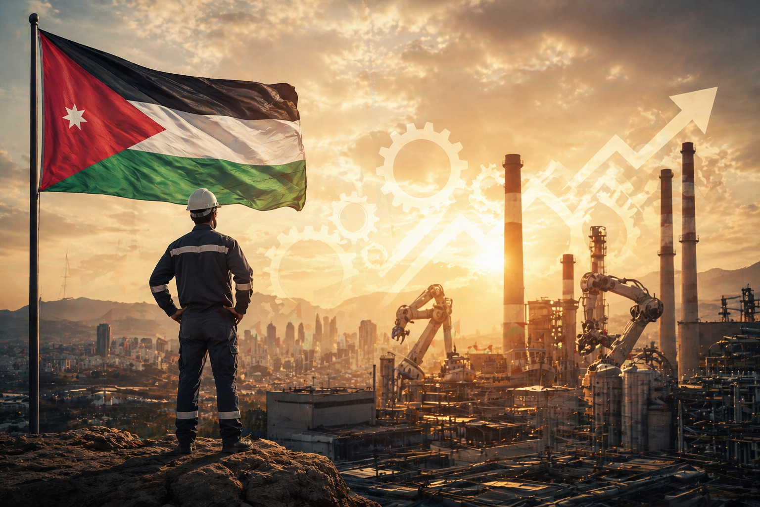 جو 24 : الجغبير: الصناعة الأردنية صمدت أمام الأزمات… لكن بعض القطاعات مهددة بالتراجع  #عاجل