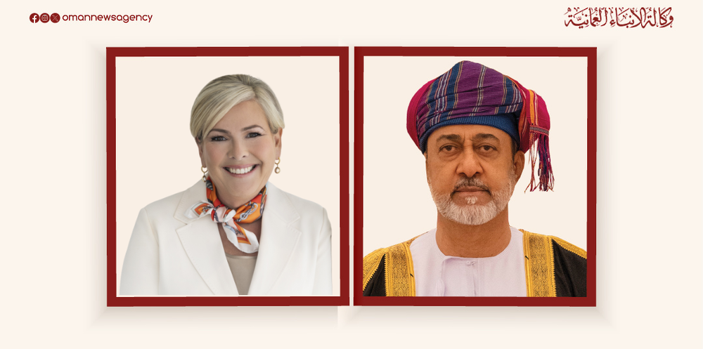 جلالة السُّلطان يهنّئ رئيسة جمهورية آيسلندا