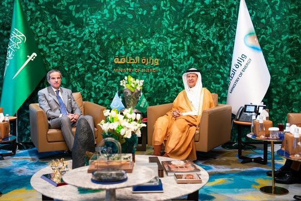 وزير الطاقة ومدير عام الوكالة الدولية للطاقة الذرية يناقشان مستجدات البرنامج الوطني للطاقة الذرية