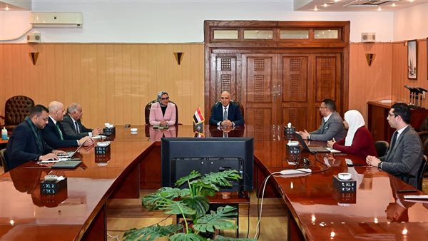 وزير الري يلتقي محافظ الوادي الجديد لبحث ضوابط استخدام المياه الجوفية