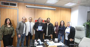 اليوم السابع يكرم النجم شريف منير بعد نجاحه فى مسلسل رأس الأفعى