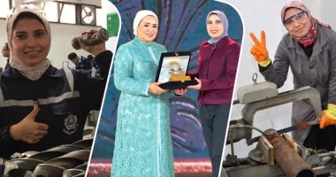 أول مدربة خراطة ميكانيكية تروي رحلتها في بودكاست "الكلام على إيه" مع همت سلامة.. أميرة عصام: تكريمي من السيدة انتصار السيسي وسام على صدري.. واجهت رفض المجتمع بالإصرار.. ودعم والدتي وزوجي سر استمراري