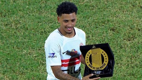 بيزيرا يحصد جائزة رجل مباراة الزمالك وبيراميدز