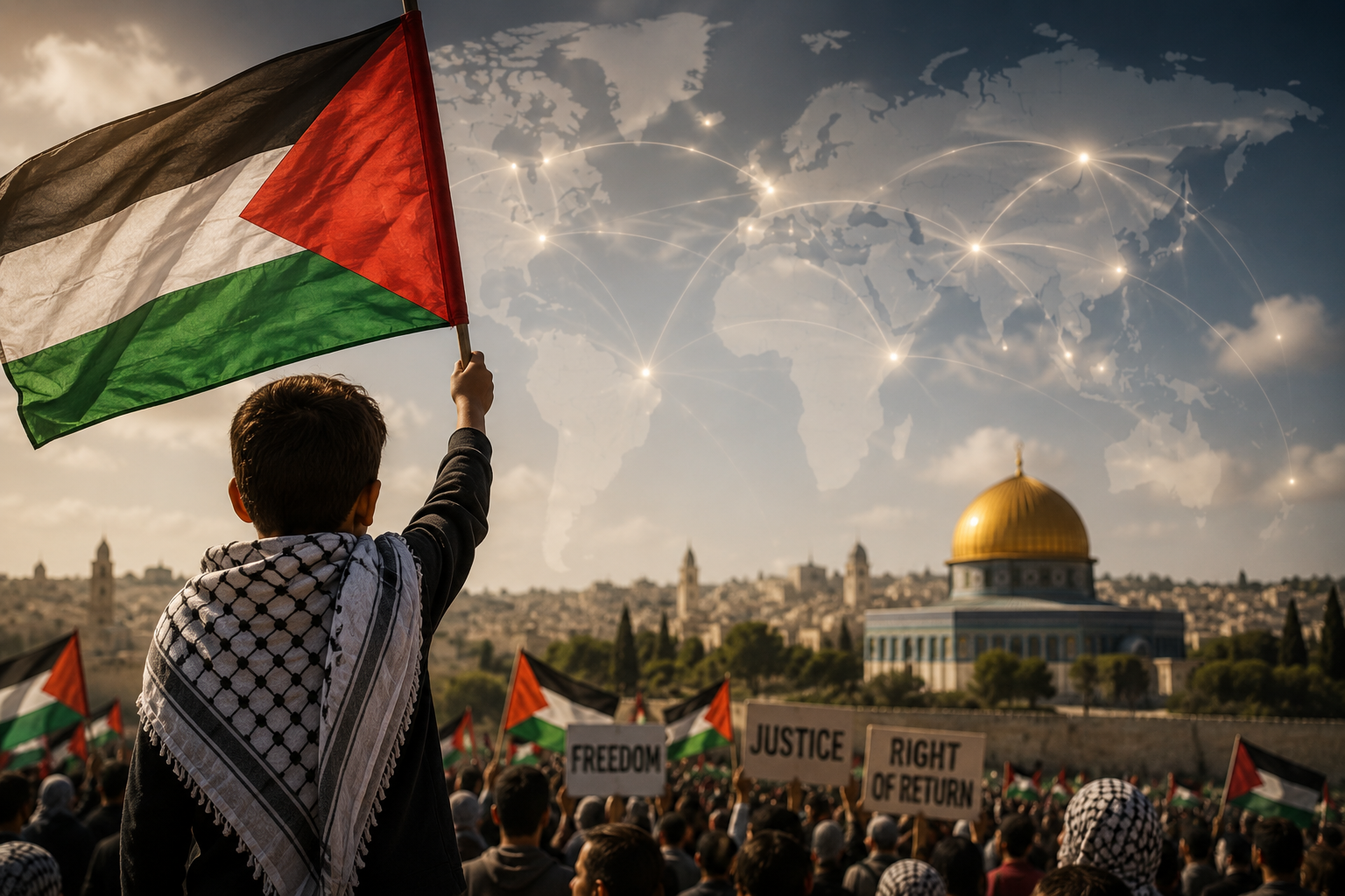أبو محفوظ: الشعب الفلسطيني أفشل محاولات التهجير وأعاد قضيته إلى صدارة الاهتمام الدولي
