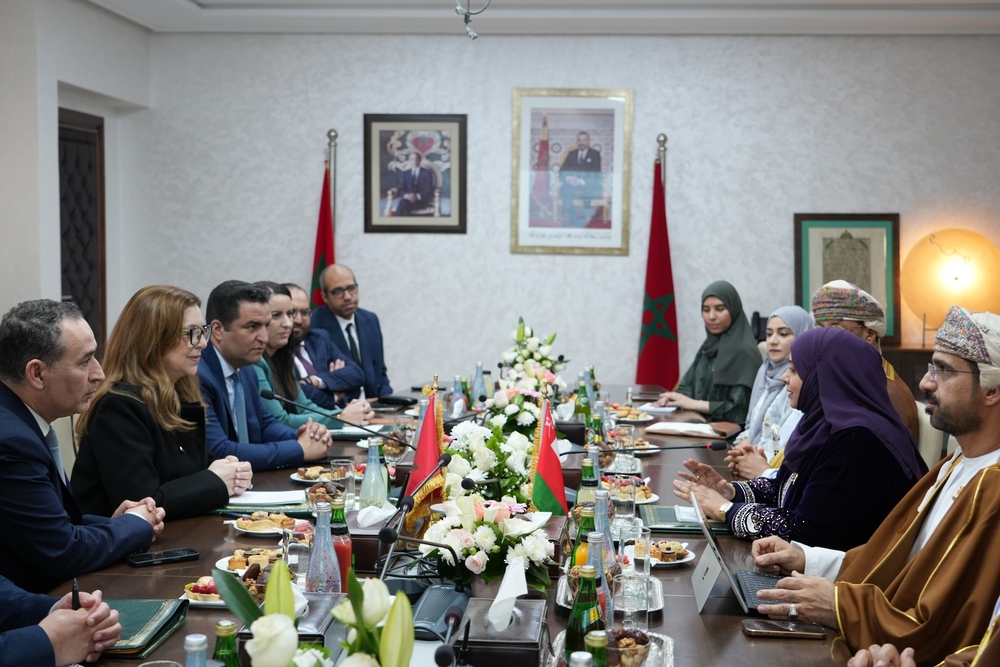 بحث تعزيز التّعاون الاجتماعي والأسري بين سلطنة عُمان والمغرب