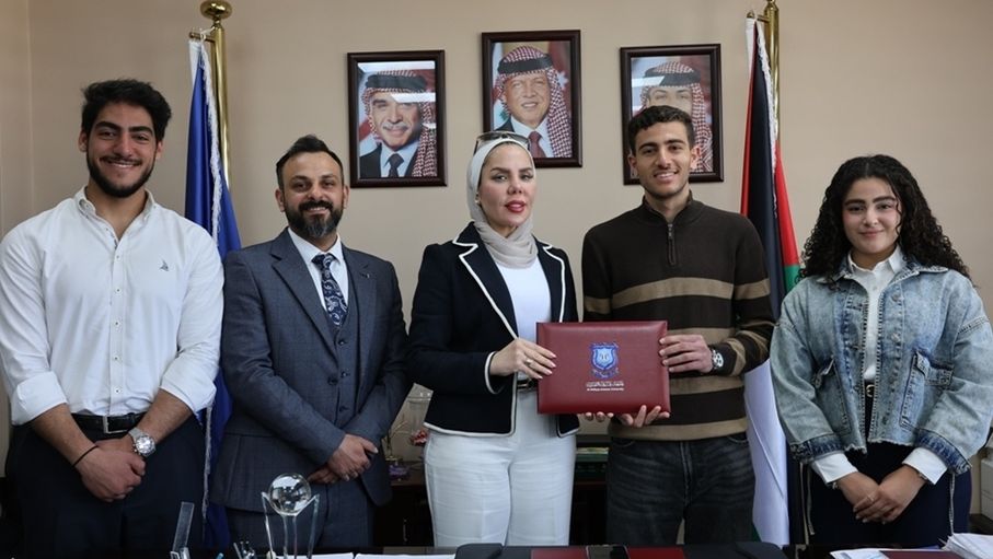 مذكرة تفاهم بين صيدلة عمّان الأهلية وجمعية طلاب الصيدلة الأردنية JPSA