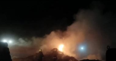 السيطرة على حريق محدود بمصنع للخشب المضغوط بالمنطقة الصناعية غرب طهطا بسوهاج