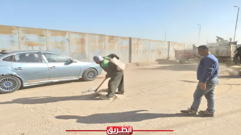 الأنصاري يتابع رفع كفاءة النظافة والتطوير بكوبري وإلى المنيب بحي جنوب الجيزة