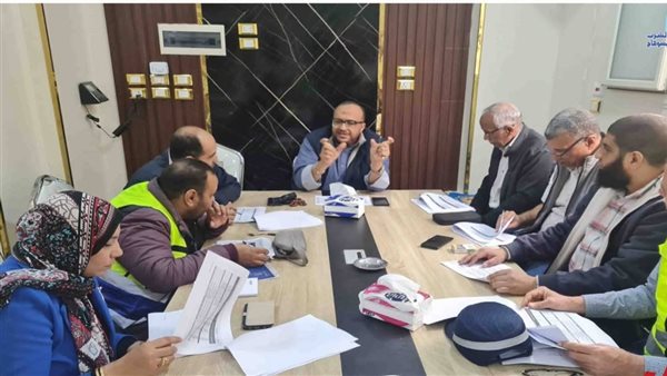 رئيس مياه سوهاج يشدد على جودة الاعمال المنفذة طبقا للمواصفات القياسية