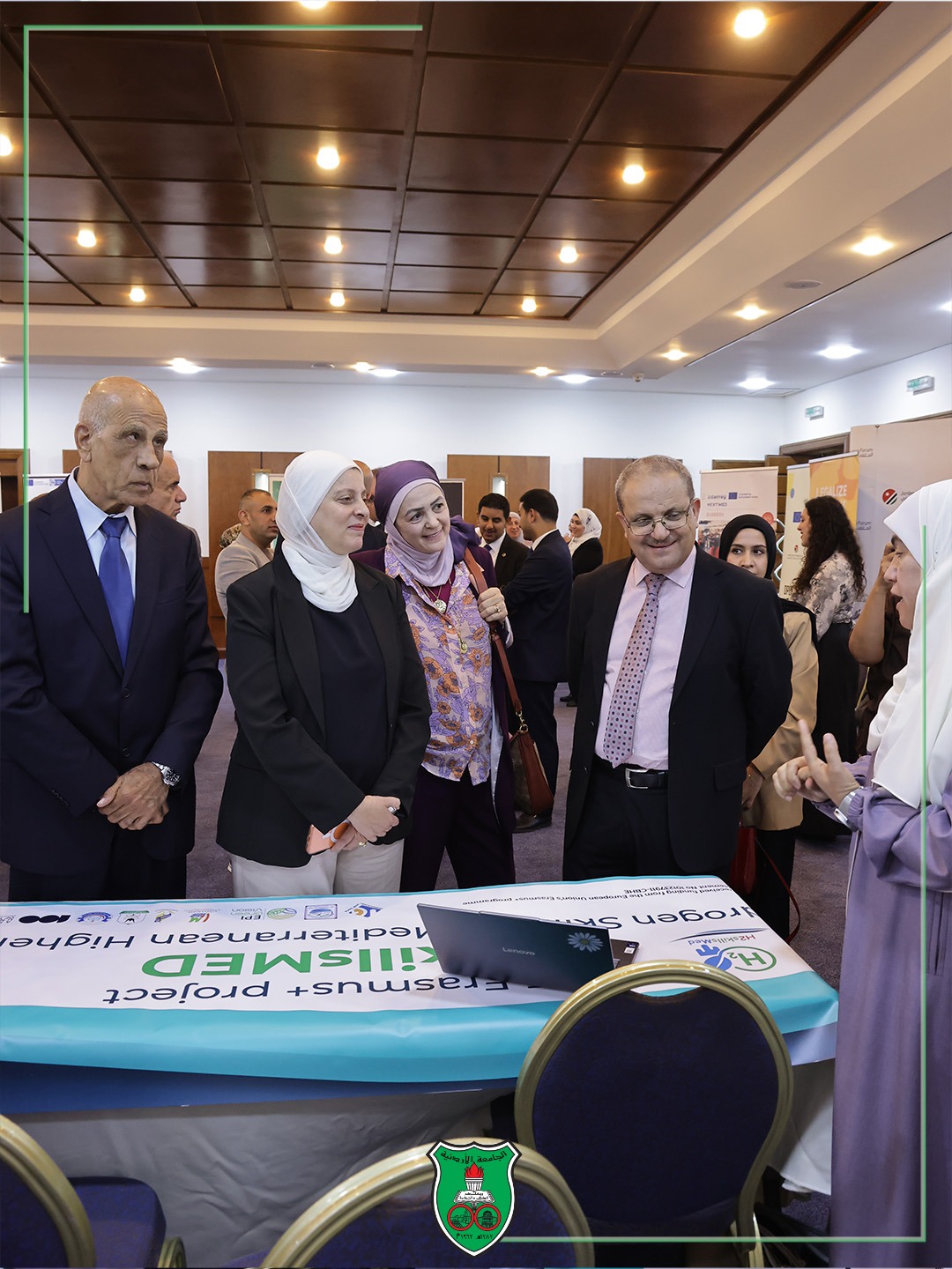 الجامعة الأردنيّة تستضيف منتدى ومعرض النشاطات الختاميّة لمشاريع "إيراسموس بلس" حول التحوّل الأخضر والرقمنة