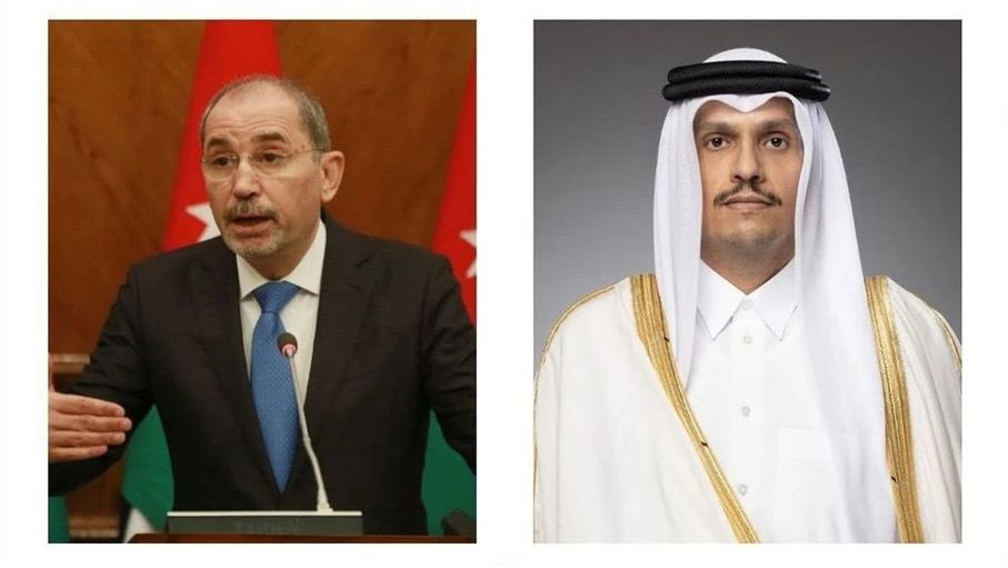 الصفدي ونظيره القطري يبحثان جهود الوساطة لاتفاق السلام الأميركي الإيراني