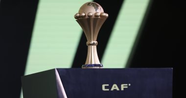 كأس الأمم الأفريقية حاضر قبل بدء مراسم القرعة بمركز المنتخبات الوطنية