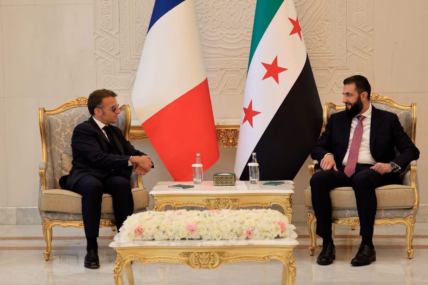 الإليزيه: ماكرون لم يسمع دوي الانفجارات التي وقعت في دمشق