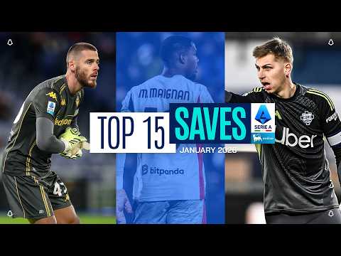 The Top 15 Saves of January | Top Saves