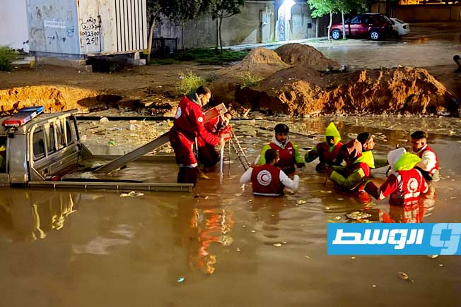 وفاة شاب صعقًا خلال تصريف مياه الأمطار في تاجوراء
