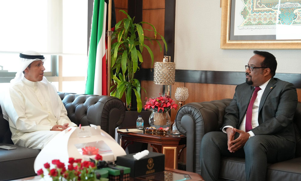 وزير الأوقاف يبحث مع سفير إثيوبيا لدى البلاد تعزيز التعاون بالشؤون الاسلامية
