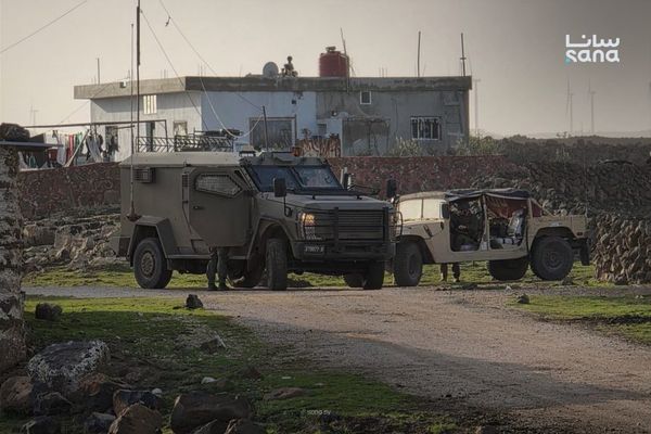 قوة للاحتلال الإسرائيلي تتوغل بريف القنيطرة الشمالي