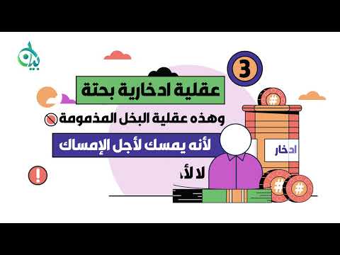 أنواع العقلية المالية || سلسلة بيان (موشن جرافيك)