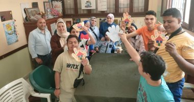 العيد والإجازة فى أنشطة قصر الطفل مع أطفال التربية الفكرية